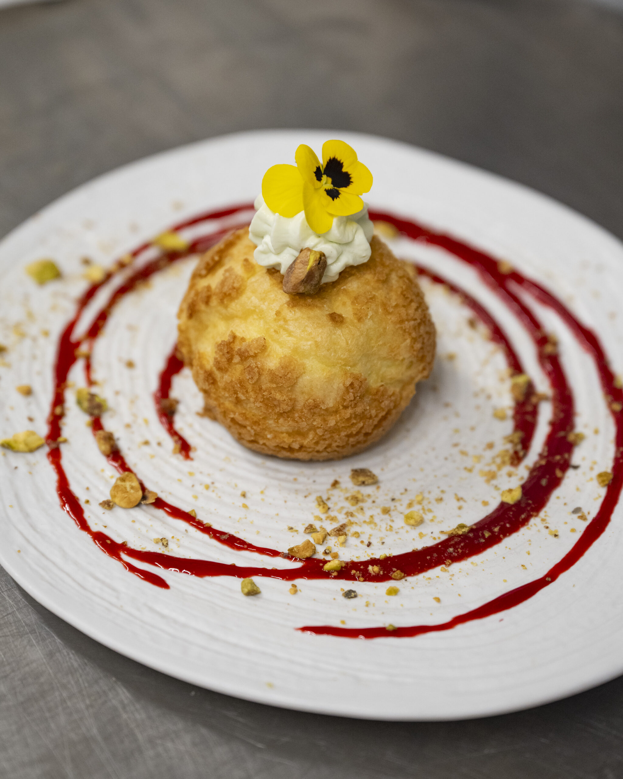 Dessert au Village Suisse du Touquet