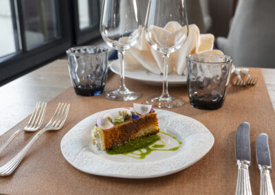 Les entrées du Menu du Marché au Village Suisse au Touquet
